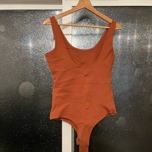 Isalis Medium Rust Orange Brown Shaping Bodysuit